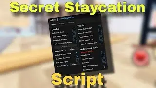 Secret Staycation Script | Collect All Skins, Click Kill Player MORE | Roblox Script/Hack Showcase