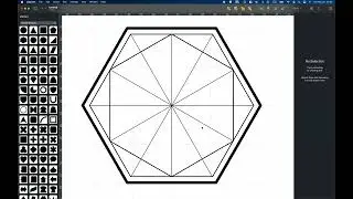 Logo Art - Hexagon Shape Logo Design Process