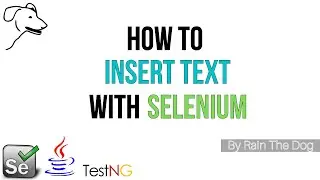 How to insert text | Selenium sendKeys() wrapper | Advanced Selenium tutorial