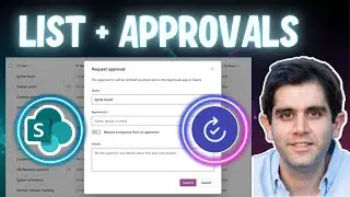 First Look at SharePoint Lists Approvals Integration with Microsoft Teams | New Approval Templates