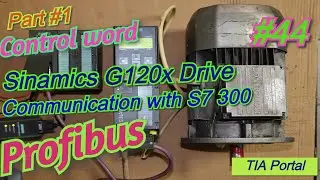 Communicate siemens S7 300 PLC with Sinamics G120x  VFD Drive via profibus using TIA Portal Part#1?