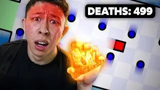 I Played The Worlds Hardest Game.. It Almost Killed Me.