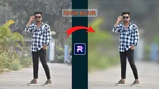 background blur photo editing | Just one click 😍 | Background blur kaise kare