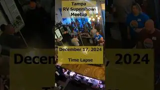 RV Show Meet n Greet Timelapse Florida RV SuperShow #shorts