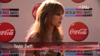 Taylor Swift Red Carpet Interview - AMAs 2013