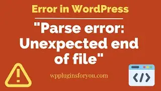 How to solve Parse error: syntax error, unexpected token , expecting end of file in WordPress?