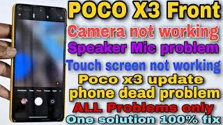 POCO X3 Front Camera not working fix | Poco x3 ringer camera problem solution