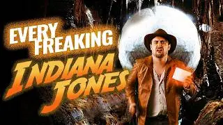 I explain all 5 Indiana Jones movies while running from a boulder