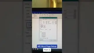 2. How to Page Setup in MS Word Document || MS Office || Ahsan Tech Tips