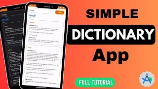 How to make Dictionary app  | Android Studio | 2024