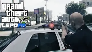 GTA 5 - LSPDFR #4 | SHOTS FIRED ON OFFICERS!