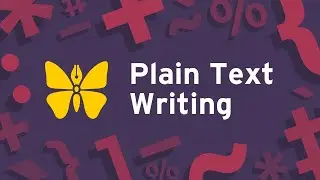 Plain Text Writing | Ulysses Tutorial