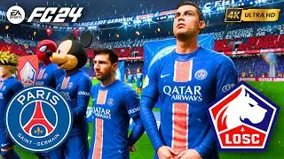 FIFA 23 - RONALDO, MESSI, SPIDERMAN, ALL STARS | PSG vs Lille OSC