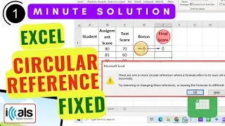 Excel Made Easy  Fixing Circular References Like a Pro