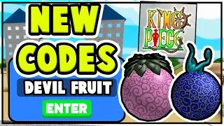 NEW KING PIECE CODES ON ROBLOX! *FREE DEVIL FRUIT* All King Piece Codes 2020