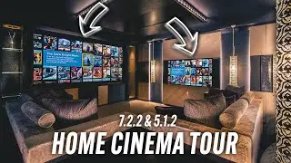 HOME CINEMA ROOM TOUR & SETUP 2022 (INSANE HIDDEN THEATRE)