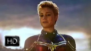 Captain Marvel vs Thanos | Avengers: Endgame (2019) (HD)