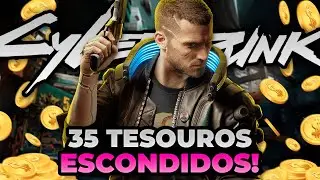 35 ITENS GRÁTIS ESCONDIDOS em CYBERPUNK 2077! (Loot Secreto #1 | Watson)