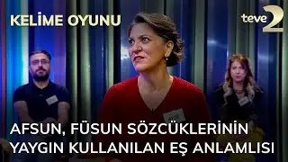 Kelime Oyunu: Afsun, füsun sözcüklerinin yaygın kullanılan eş anlamlısı