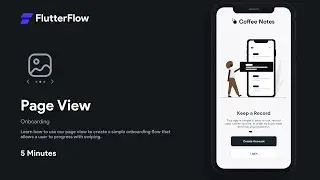 Using Page View in FlutterFlow | FlutterFlow Tutorial