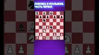 💥ИТАЛЬЯНСКИЕ СЕКРЕТЫ. ЧАСТЬ ПЕРВАЯ #chess #chessgame #chesstraps #шахматы, #шахматныеловушки