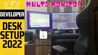 Backend Developer Desk Setup for 2022 | Ideal for remote work from home