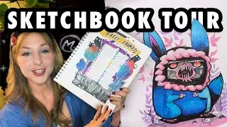 SKETCHBOOK TOUR - 31 Drawings in 31 days!