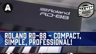 First Look at the New Roland RD-88 Stage Piano! - NAMM 2020