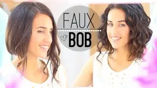 FAUX BOB HOW TO