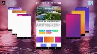 Flutter Tutorial - Flutter Gradient Effect