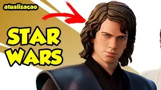 ATUALIZAÇÃO !!! colocaram STAR WARS no FORTNITE 😱