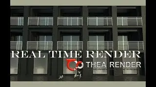 Real Time Rendering In SketchUp with Thea Render #10