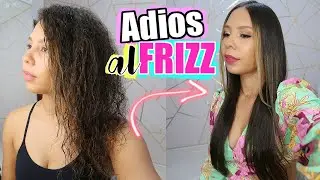 COMO ELIMINAR EL FRIZZ O CABELLO ESPONJADO AL INSTANTE, Trucos que SI Funcionan! ♡│Mirianny