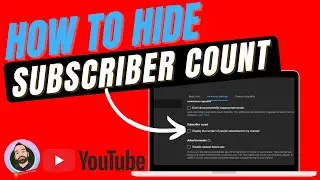 Youtube Channel - How to hide subscriber count