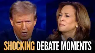 TOP 10 MOMENTS: Kamala Harris DESTROYS Donald Trump in Presidential Debate