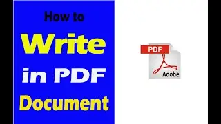 How to write in pdf document || Edit pdf file on android || Write in pdf with pen || MABT TRIFLES ||