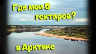 Показываю, где мои 5 гектаров в Арктическом гектаре