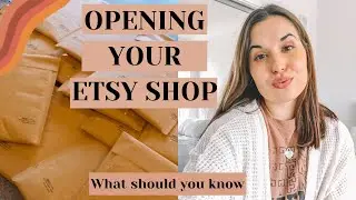 OPENING AN ETSY SHOP ✰ WHAT YOU NEED TO KNOW AND DO FOR A SUCCESSFUL ETSY SHOP ✰ TIPS AND TRICKS