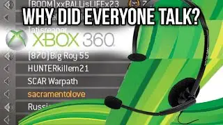 Xbox 360 - Why did everyone have a mic? (Xbox 360 Memories)