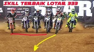 INGGIL dan AKBAR TOUFAN di himpit LOTAR 333 Bebek modif SENIOR