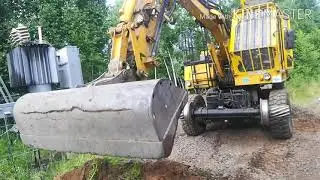 Планировка экскаватором Жейсмар