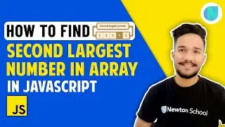 How to find second largest number in array in JavaScript | JavaScript Interview Questions