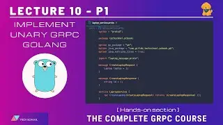 [gRPC #10.1] Implement unary gRPC API - Golang