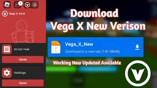 Download Vega X New Update | 40 hours Key Executor & Key Bypass | No lag/ No Crash