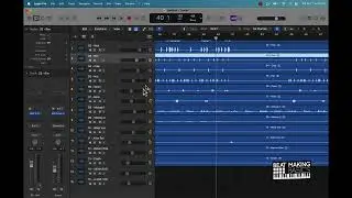 Mixing A FIRE Future Type Beat In Logic Pro X (Silent Cook Up)