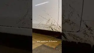 Как легко убрать битум с автомобиля 