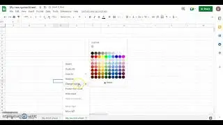 How to rename a sheet in Google sheets