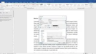 Formatting Heading 2 style for projects, reports or articles