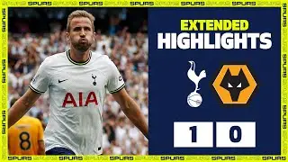 Harry Kane beats Sergio Agueros PL record | EXTENDED HIGHLIGHTS | Spurs 1-0 Wolves