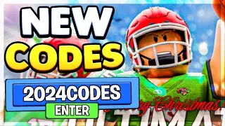 ALL *NEW* ULTIMATE FOOTBALL CODES! | Roblox All Working Ultimate Football Codes December 2023!